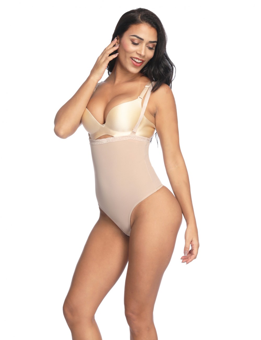 Flat Out Nude Adjustable Straps Full Versatile Body Shapers Underbust