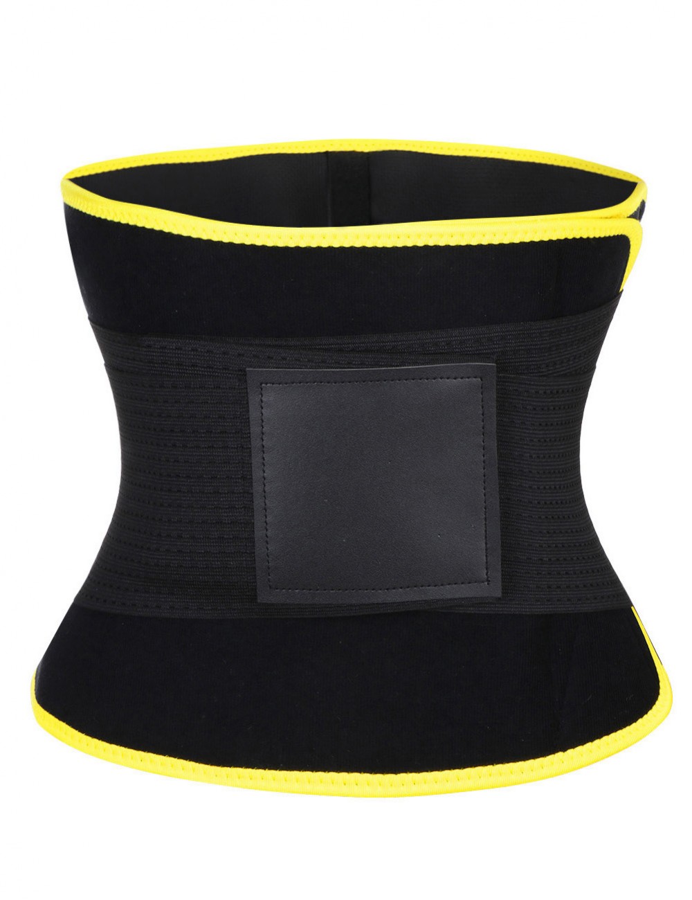 Yellow Big Size Detachable Bone Back Waist Trainer Belt Weight Loss
