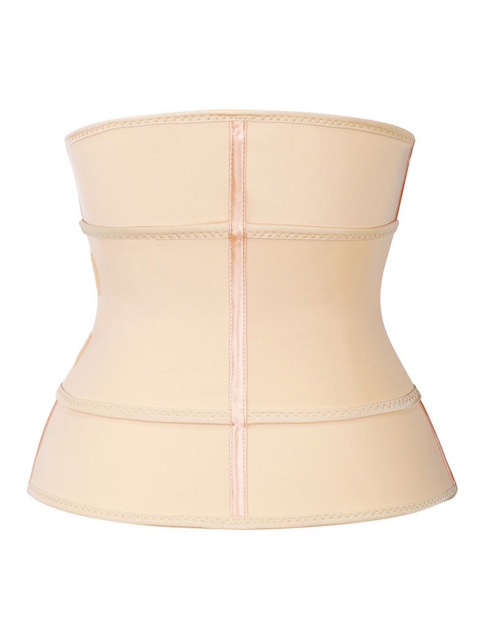 Body-Hugging Skin Big Size 7 Steel Boned Zipper Waist Cincher Layered