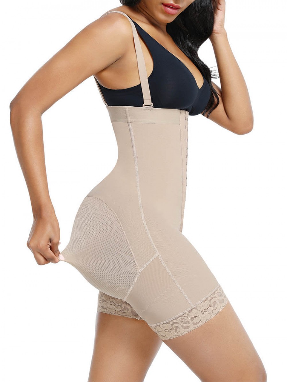 Nude Butt Lifter Slimming Tummy Smoothing Waist With 2 Steel Bones