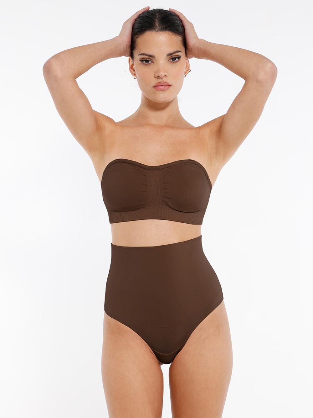 Fashion Strapless Seamless Lift Bra with Soft Comfort & Adjustable 3-Row Hooks
