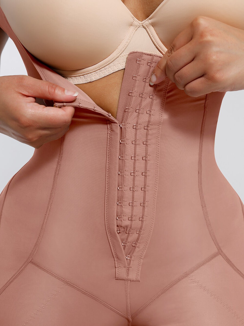 After Surgery Chest Support Shapewear Bodysuit