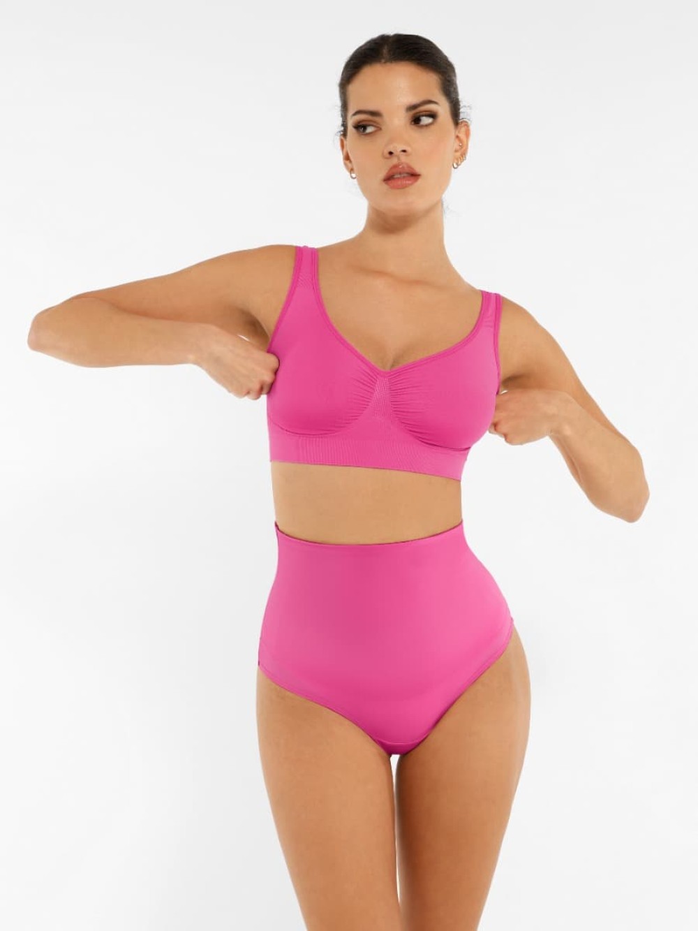 Women Fashion Seamless Shaping Bust Support Wider Back Bra