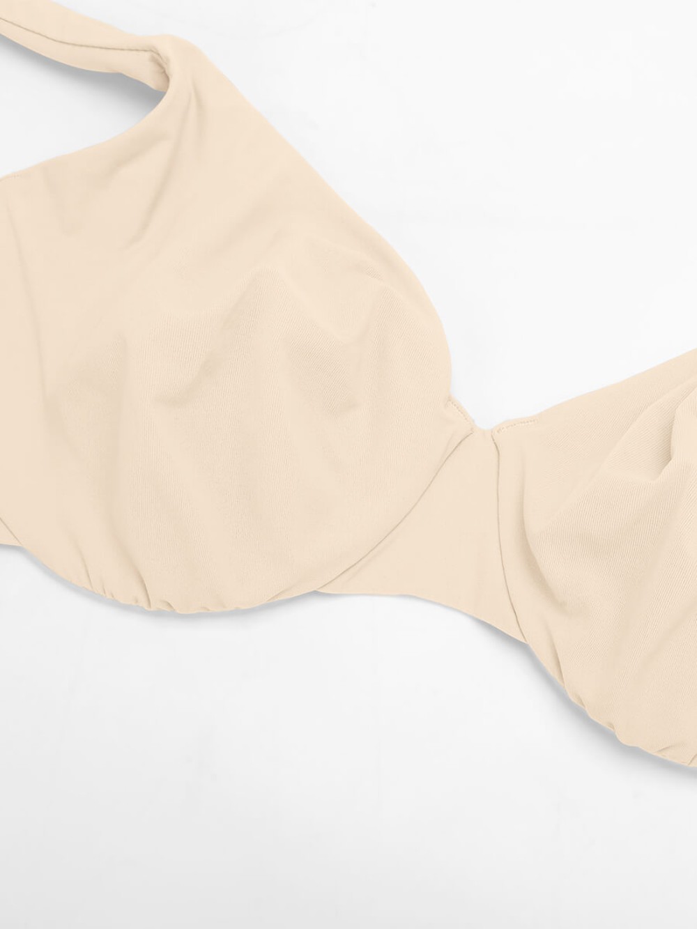 Underwired Unpadded Deep V-Neck Side Support Bra