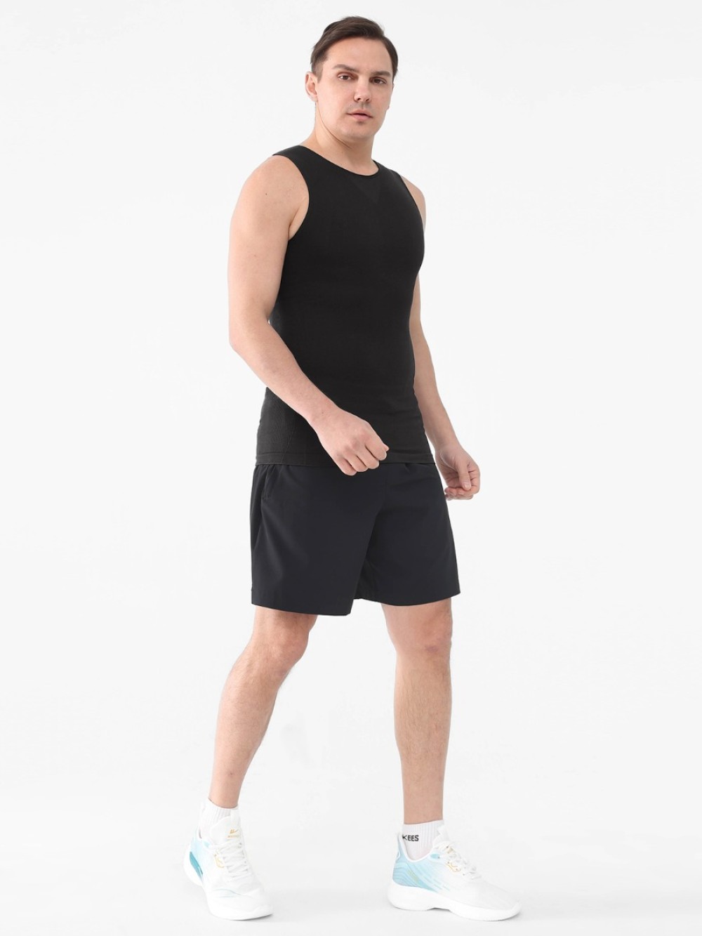 Wholesale Men Seamless Shaper Compression Tummy Control Tank Top