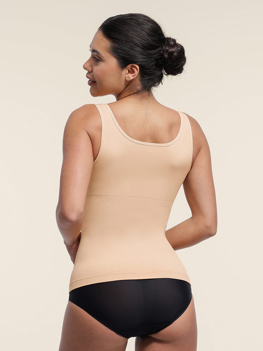 Diamond Neck Seamless Support Chest Waist Belly Shaping Tank Top