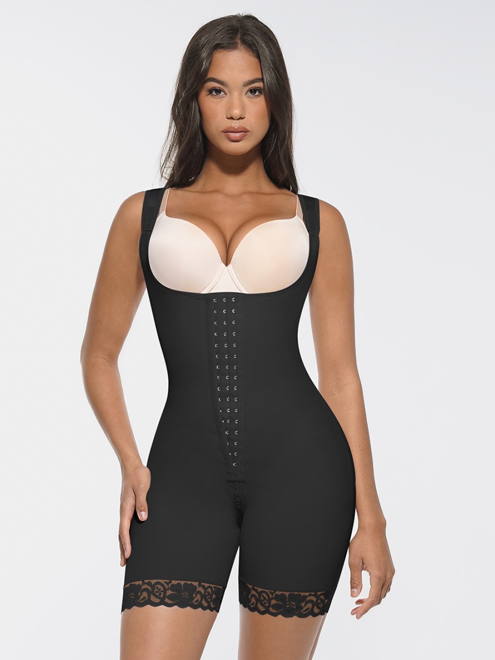 Post-operative U-shaped Bust Support Hard Mesh Butt Lift Body Shaper