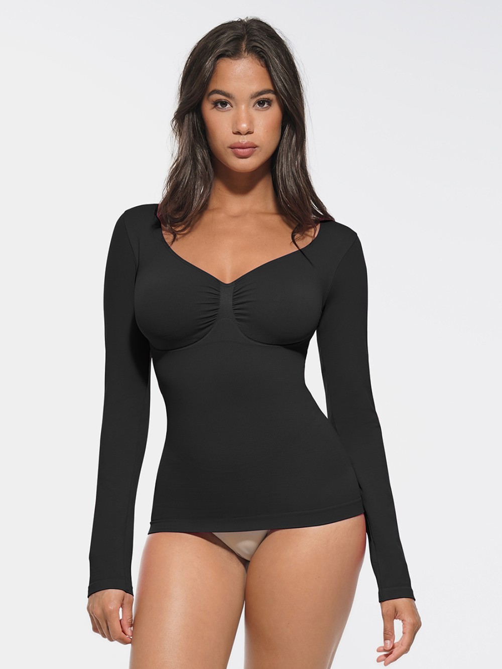 Seamless Bust Support Waist and Tummy Control Shaping Bodysuit