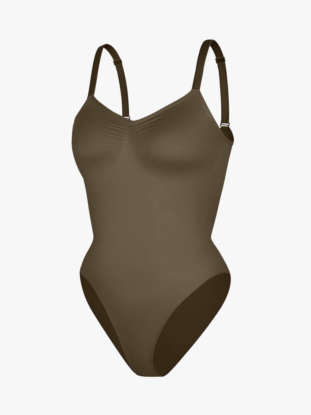 Seamless Chest Support Waist & Abdomen Control Shapewear Bodysuit