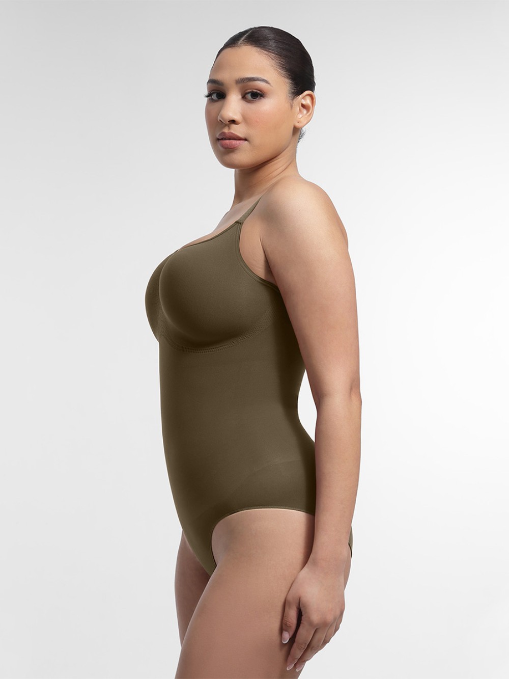 Seamless Chest Support Waist & Abdomen Control Shapewear Bodysuit