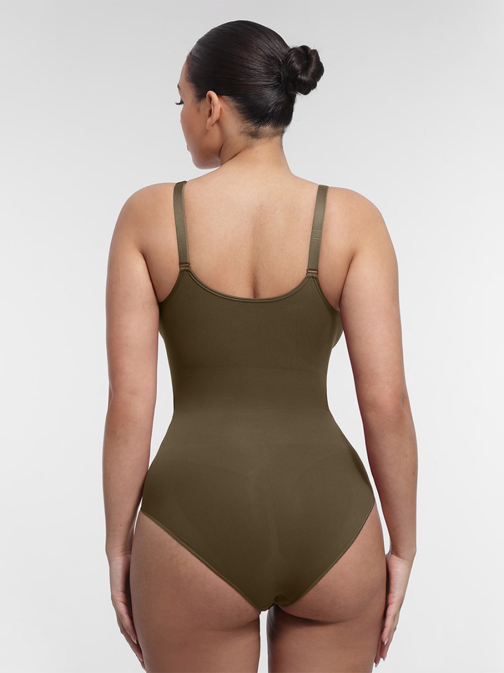 Seamless Chest Support Waist & Abdomen Control Shapewear Bodysuit