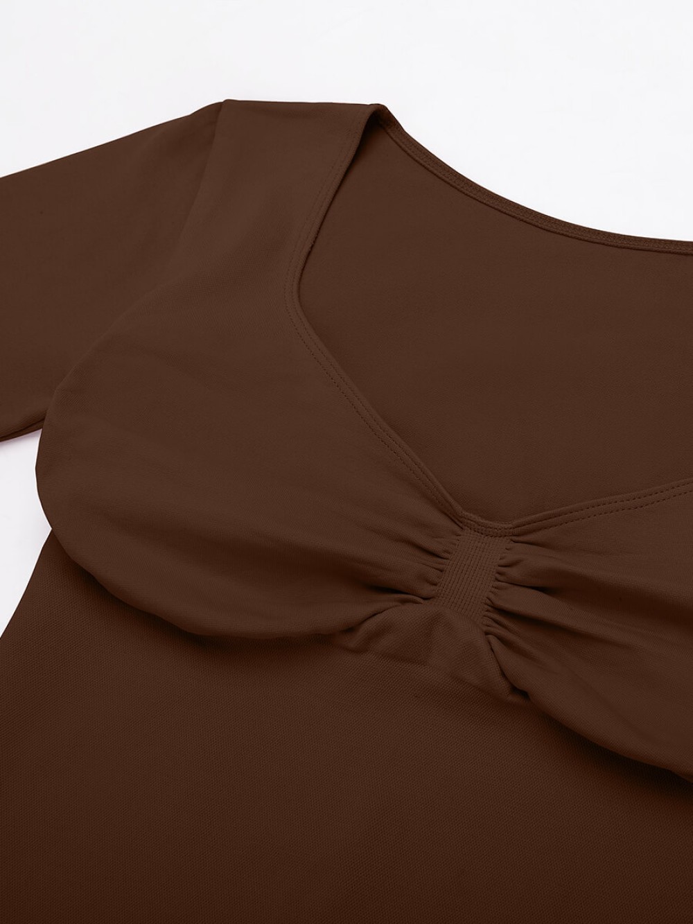 Diamond Neck Seamless Bust Support Waist and Tummy Control Shaping Bodysuit