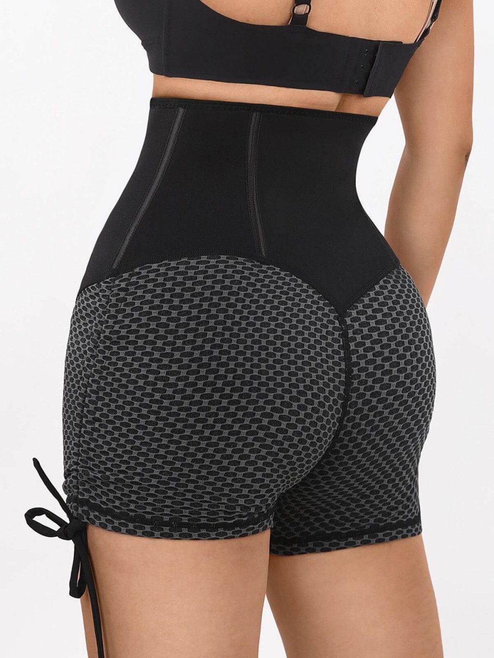 New 2 In 1 Neoprene Waist Trainer And Butt Lifter Yoga Pants