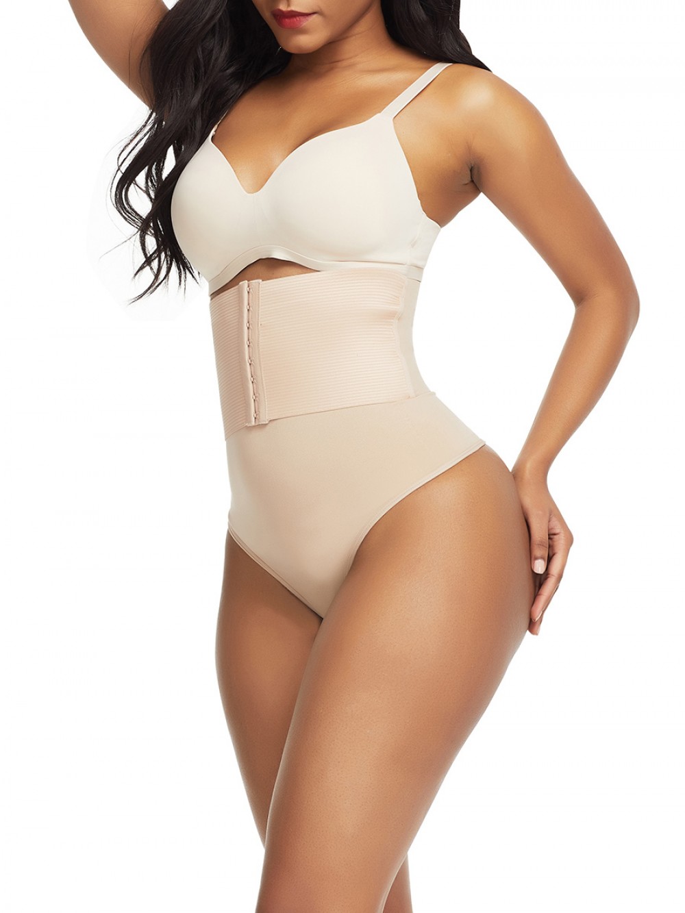 Nude Butt Lifter Panty Seamless With Hook Good Elastic