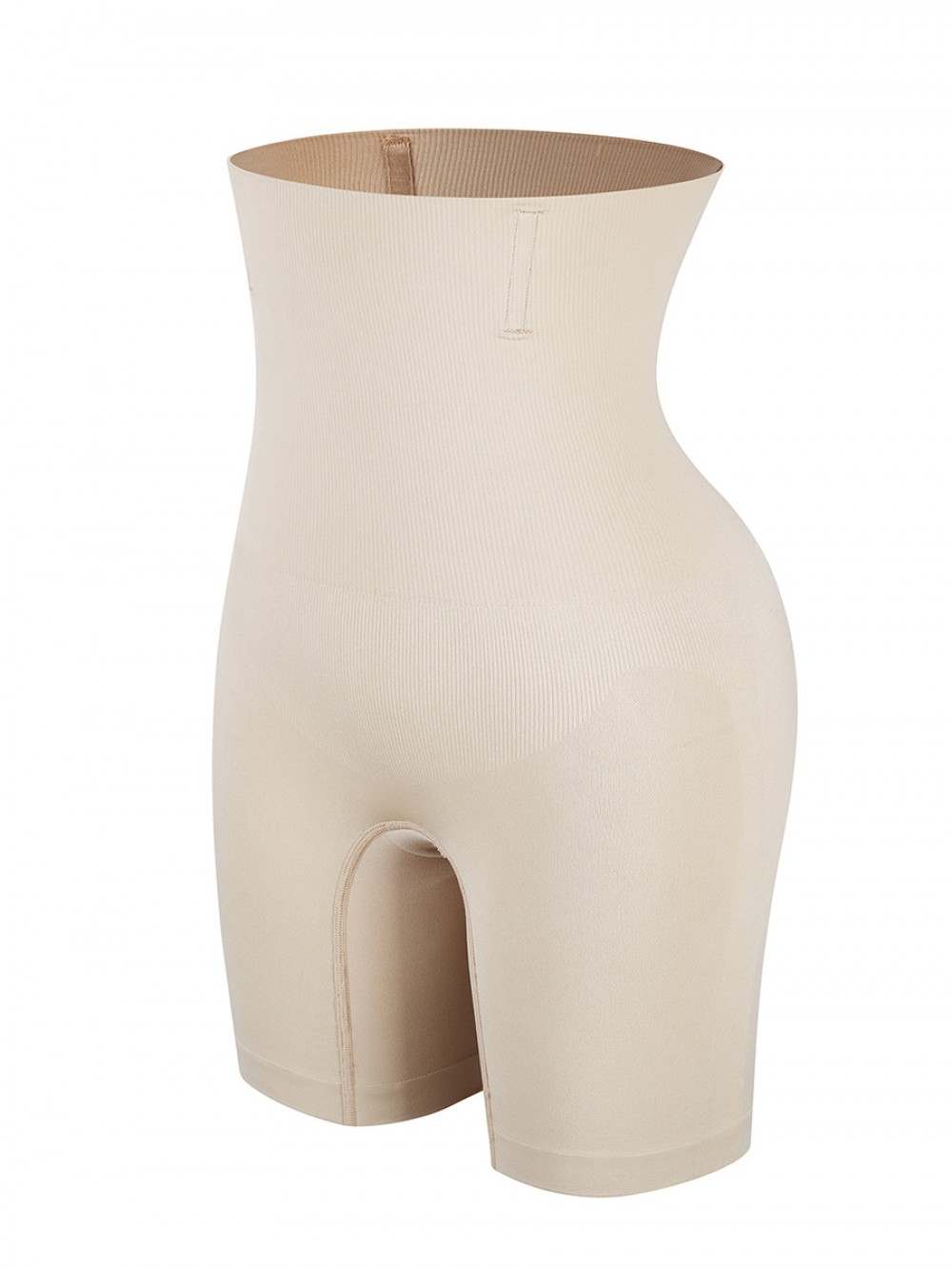 Skin Color High Rise Butt Lifter Solid Color Seamless Shapewear Slimming Waist