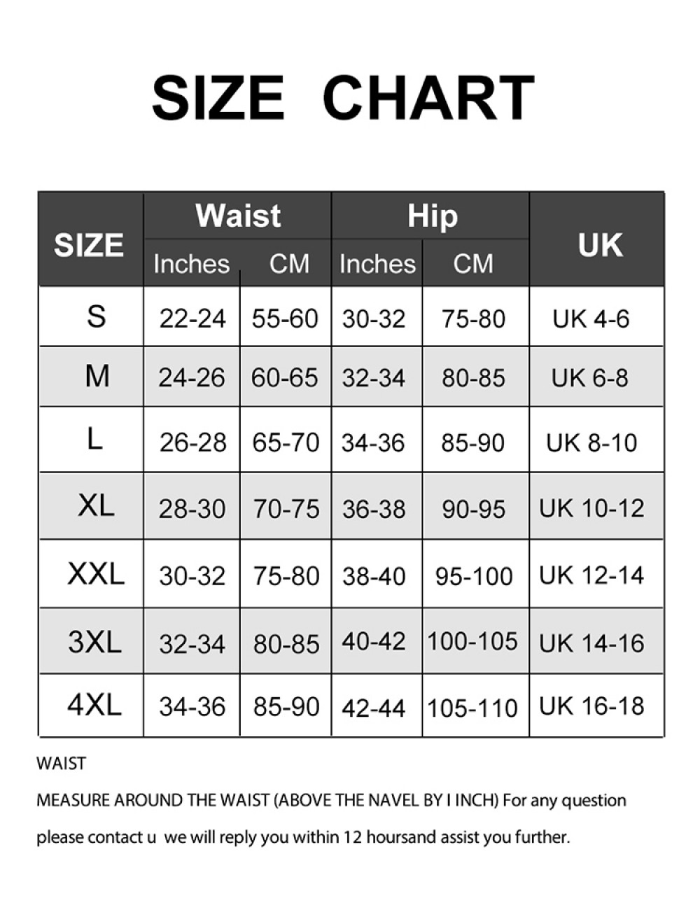 Plus Size Black Front Zipper Double Layer Waist Cincher