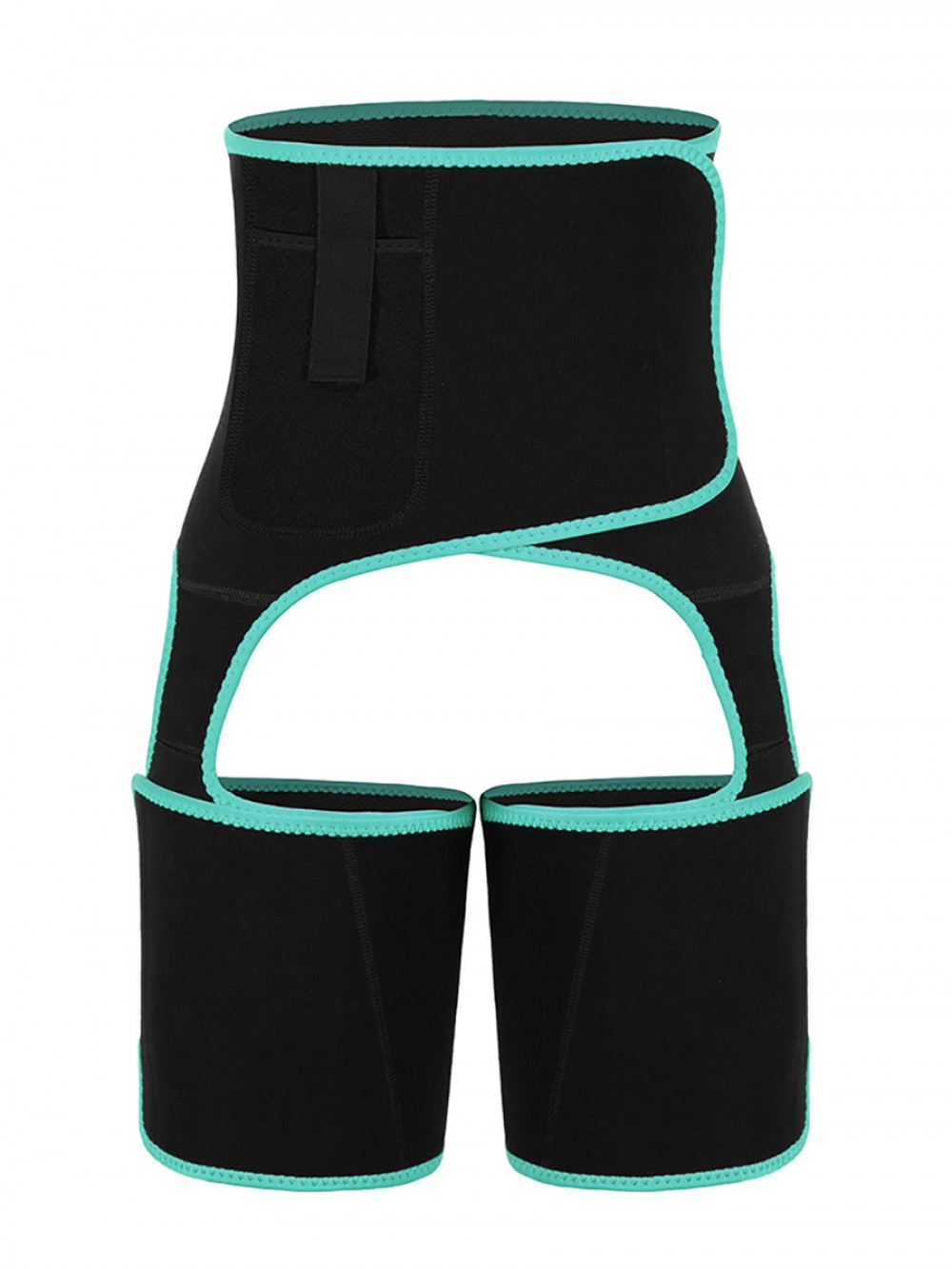 Light Green Neoprene Waist And Thigh Shaper Tummy Control