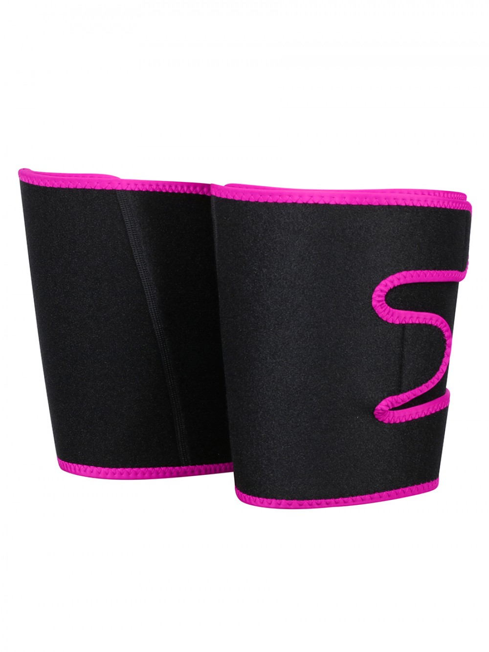 Sophisticated Rose Red Neoprene 2 Pcs Thigh Trimmers Adjust Bandage