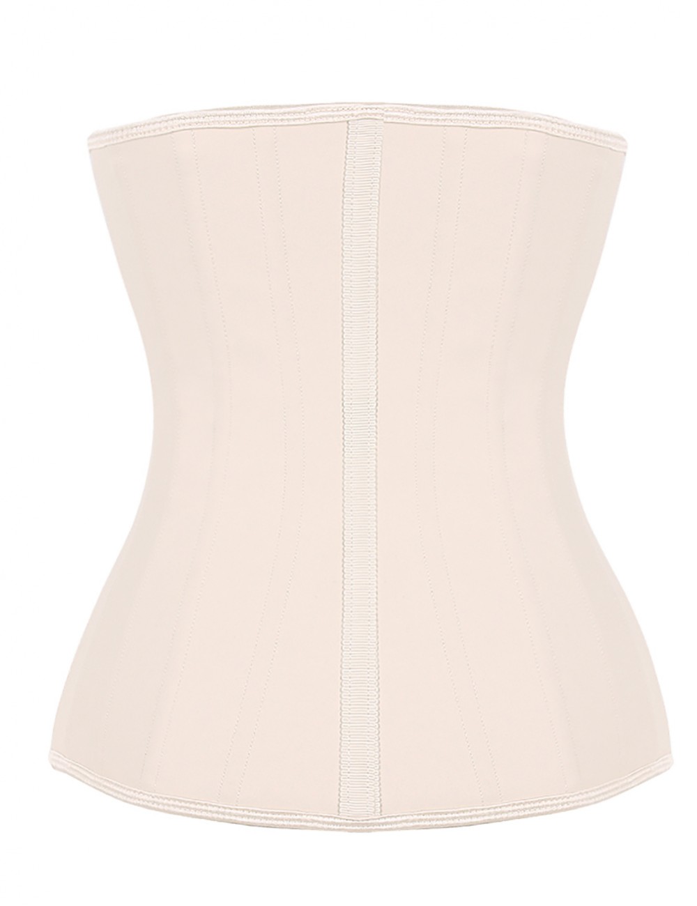 Invisible 25 Steel Boned Hooks Latex Long Waist Cincher