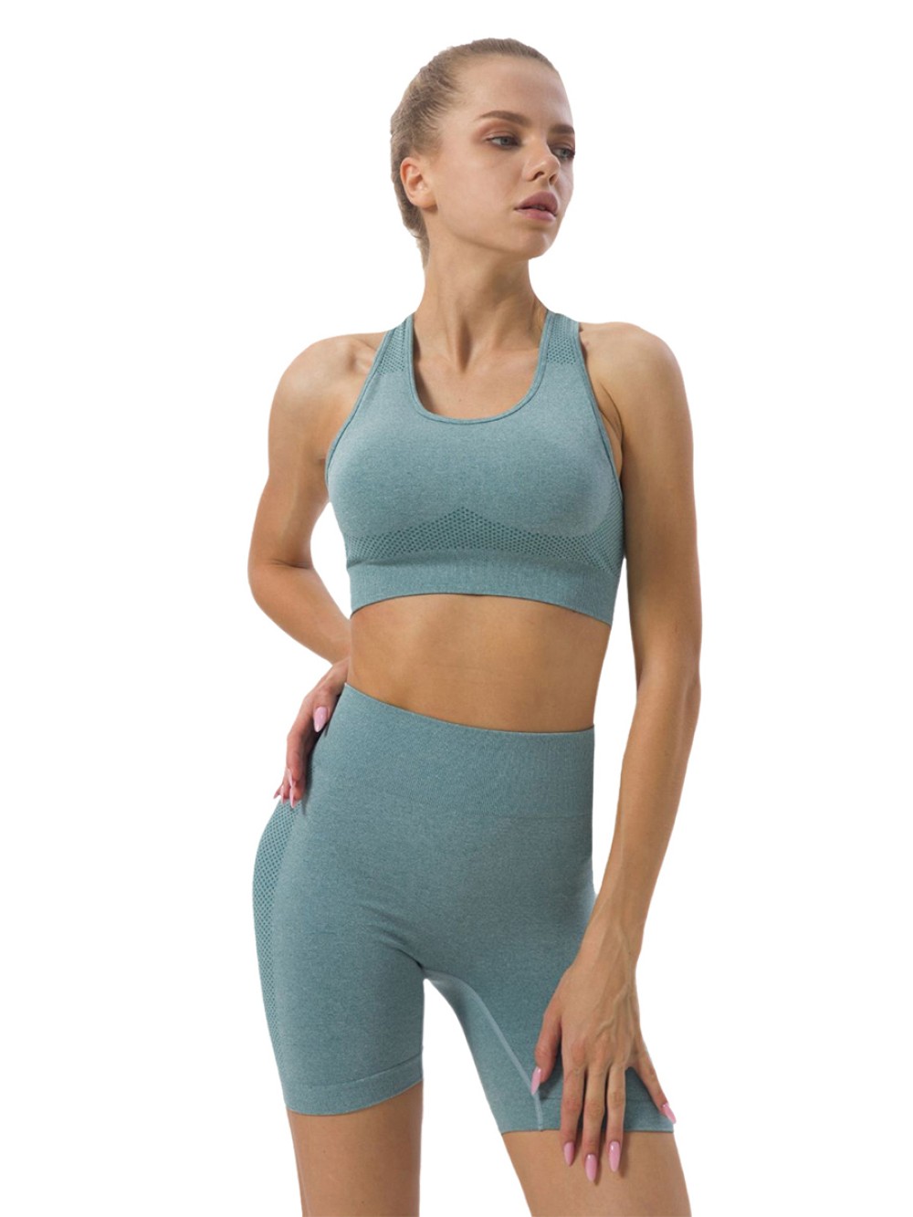 Green New Design Women Workout Sportswear