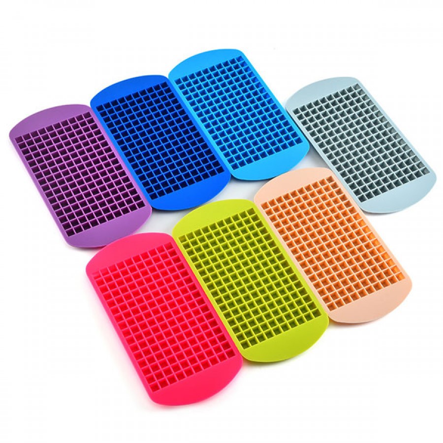 160 grid square silicone ice tray
