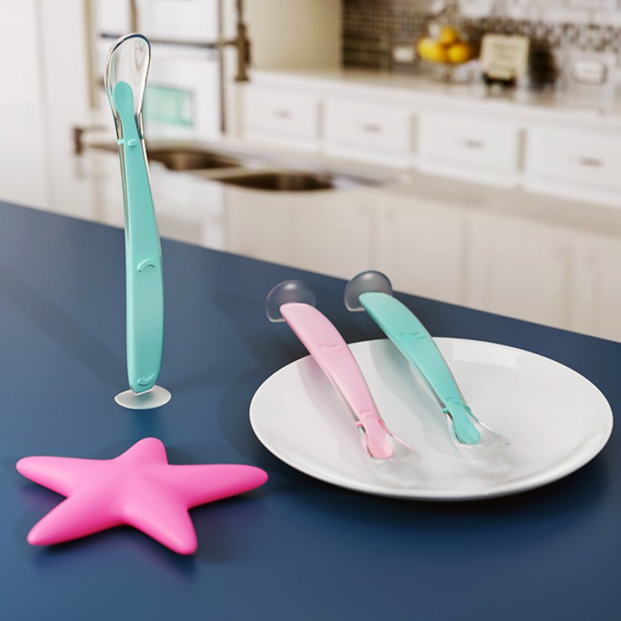 Silicone Spoon With Suction Cup