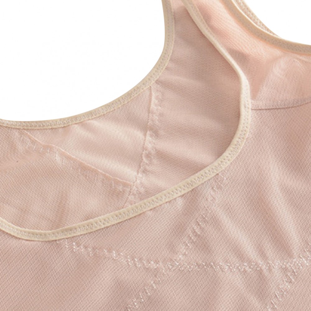 Large Size Full Back Body Shaper No Sleeves Firm Compression