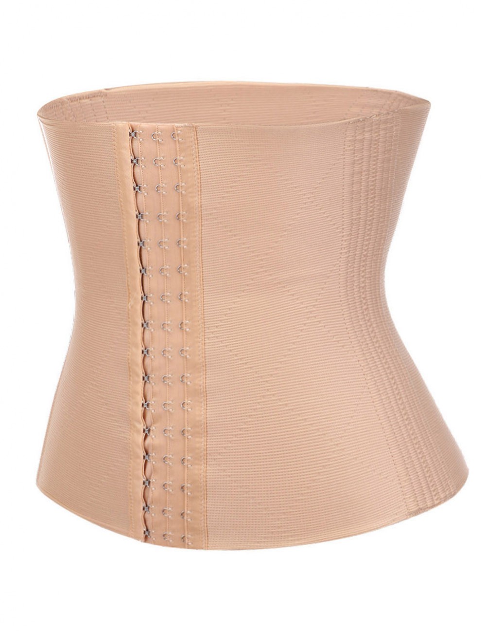Slimming Tummy Nude Plus Size Waist Trainer Anti-Curling Medium Control