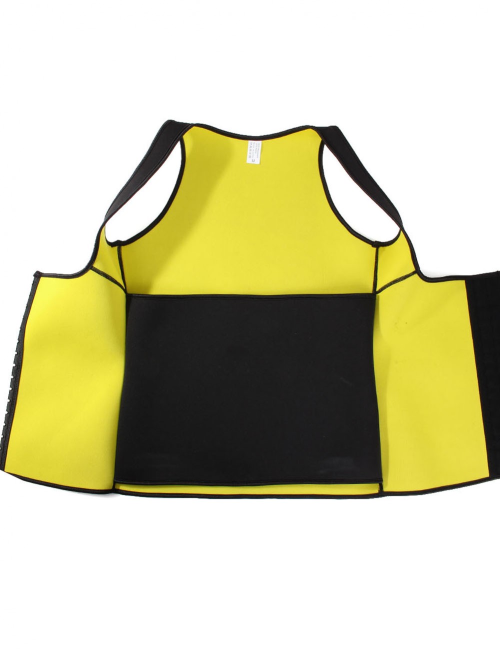Neoprene Tummy Control Black Burning Shaper 3 Hooks