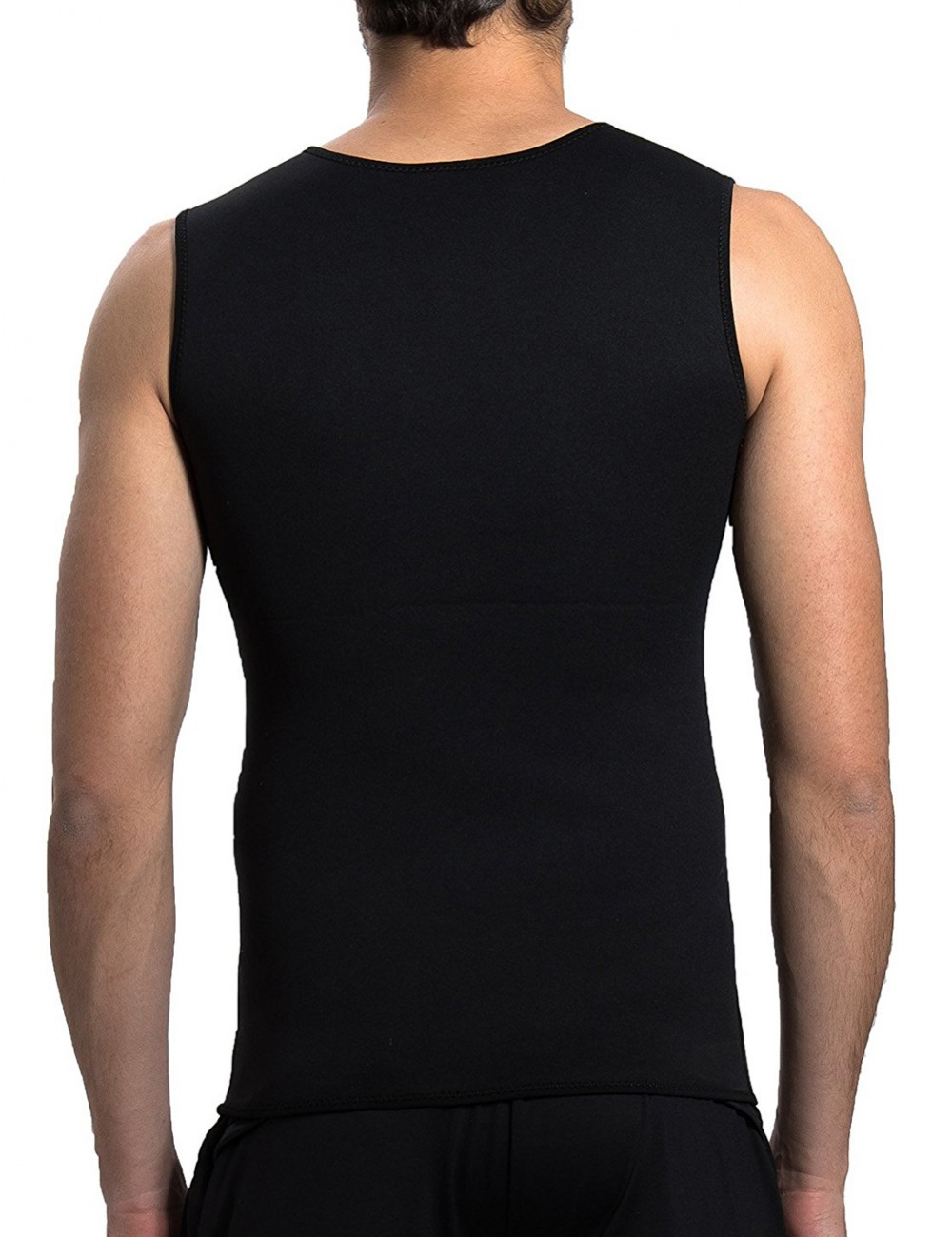 Burner Large Seamless Men Neoprene Black Shaping Vest