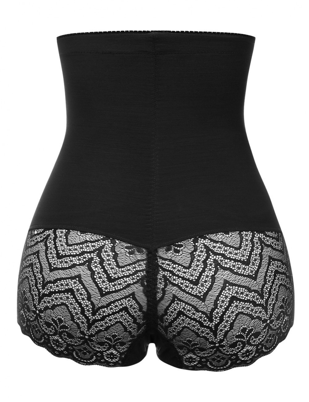 Sleek Smoothers Black Elatic Waist Two Plastic Boned Big Size Butt Lifter