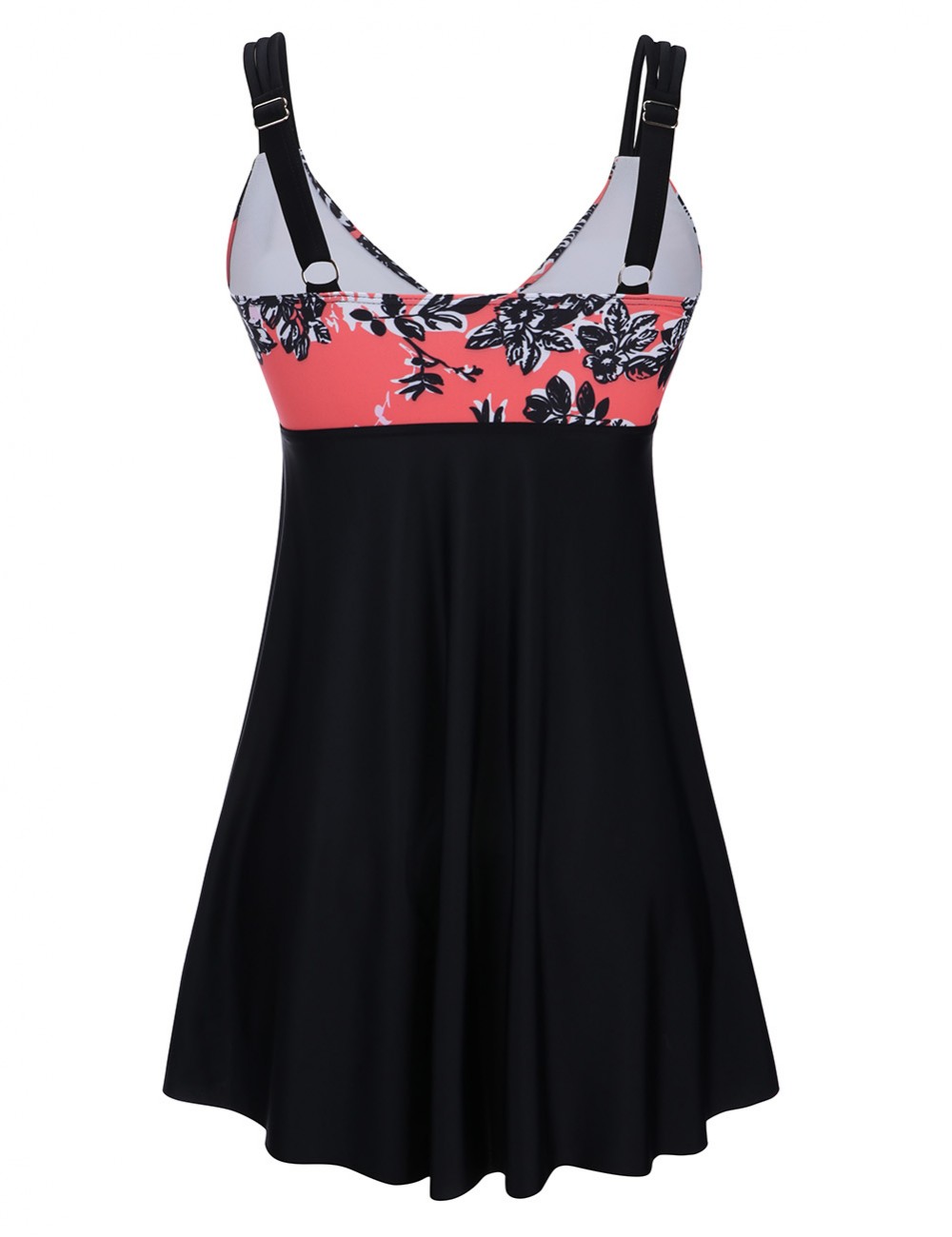 Adjustable Strap 2 Pcs Tankini Hollow Big Size Female Elegance