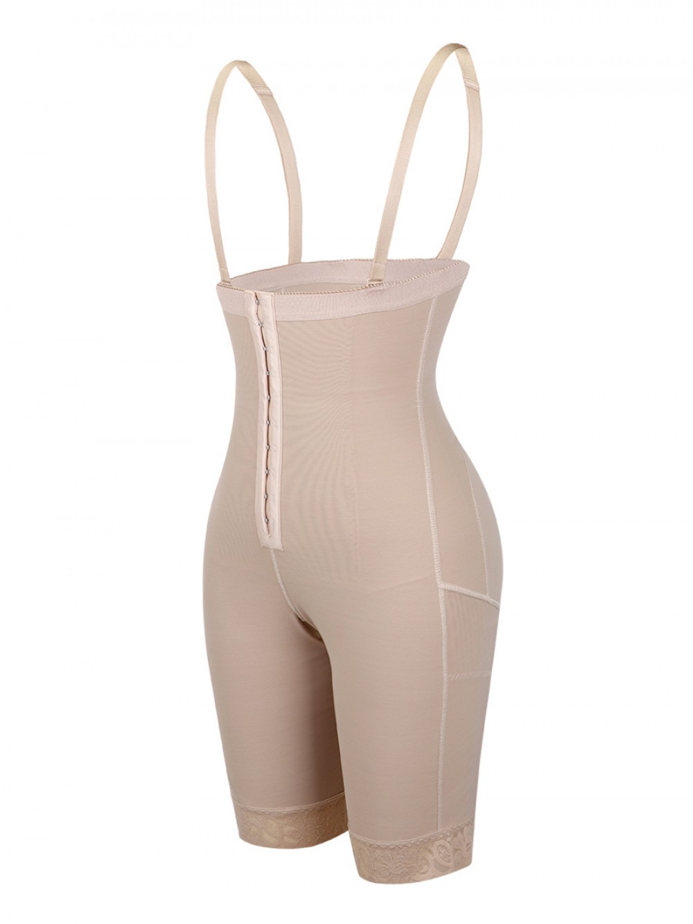 Skin Best Full Body Shaper Large Size Lace Trim Open Crotch Secret Slimming