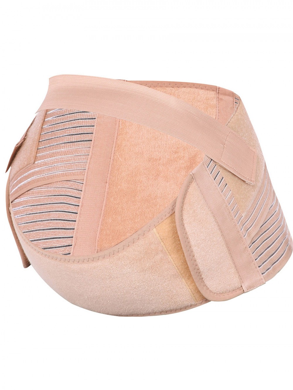 Khaki Pregnant Bellyband Two Support Bars For Protection
