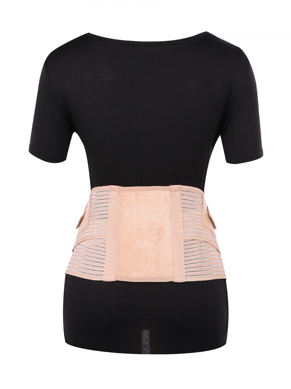 Khaki Pregnant Bellyband Two Support Bars For Protection