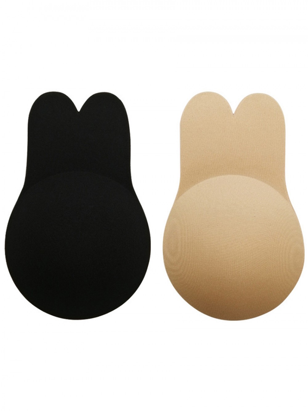 Comely Mix Color Two-Pair Silica Gel Invisible Bras Close Fit Allover