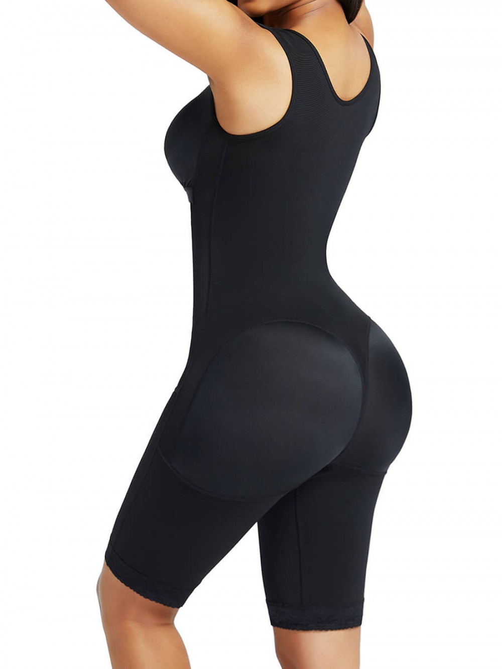 Black Smooth Silhouette Butt Lifter Shapewear Supperfit Everyday Shaping Haute Contour