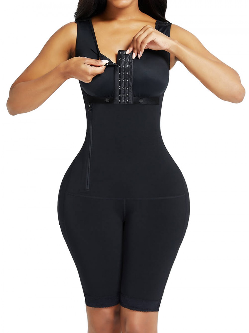 Black Smooth Silhouette Butt Lifter Shapewear Supperfit Everyday Shaping Haute Contour