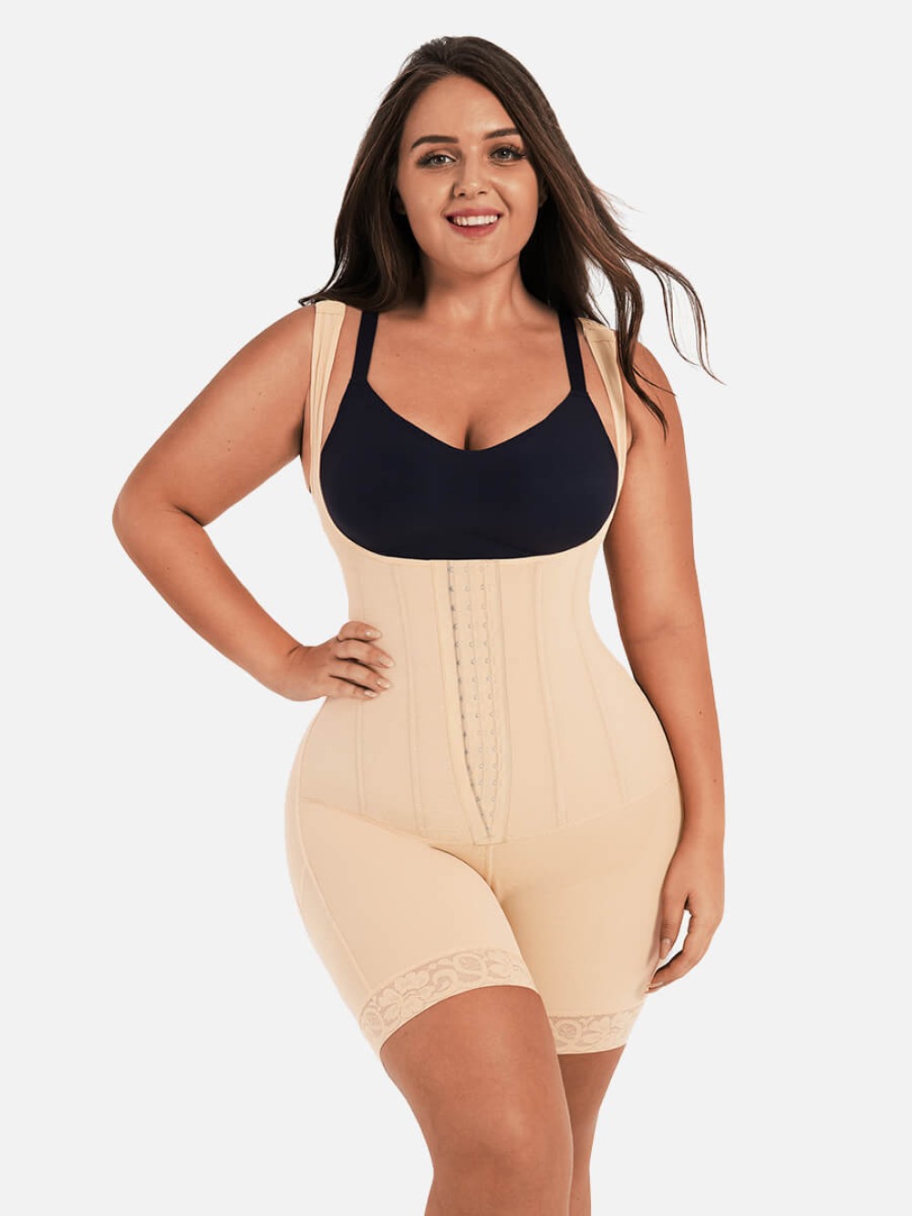 6 Steel Boned Shapewear For Women Tummy Trimmer Control