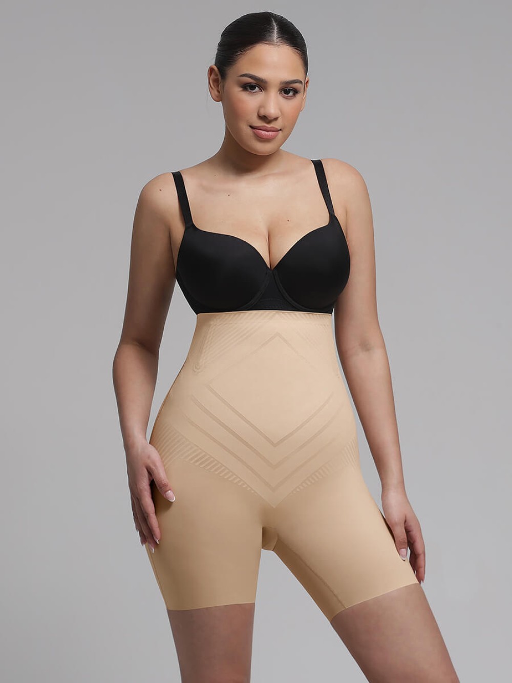 Liquid Spandex High Waist Air Slim Waist Trimming Brief Thigh Slimmer
