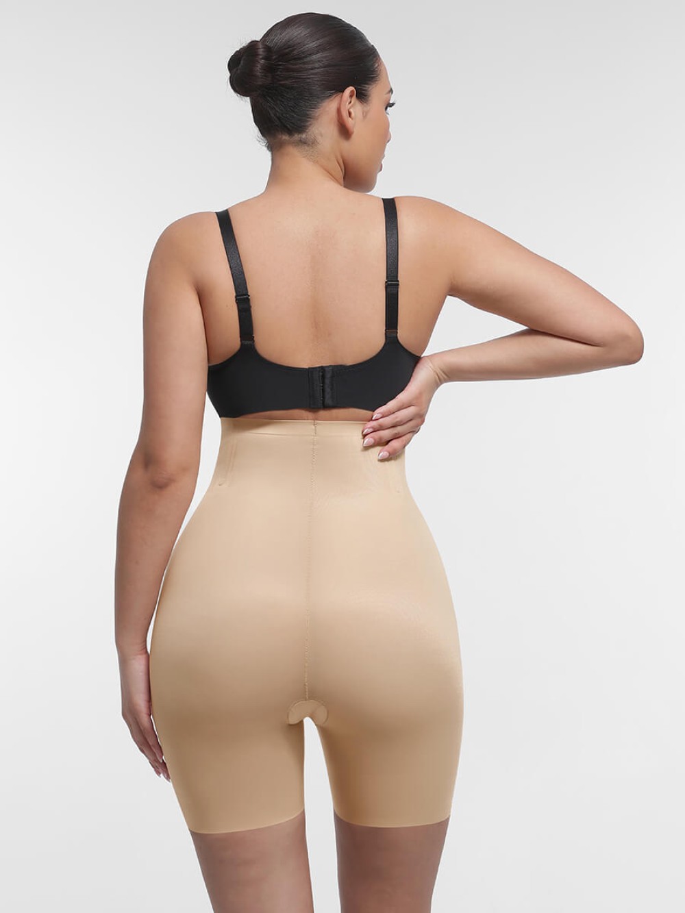 Liquid Spandex High Waist Air Slim Waist Trimming Brief Thigh Slimmer