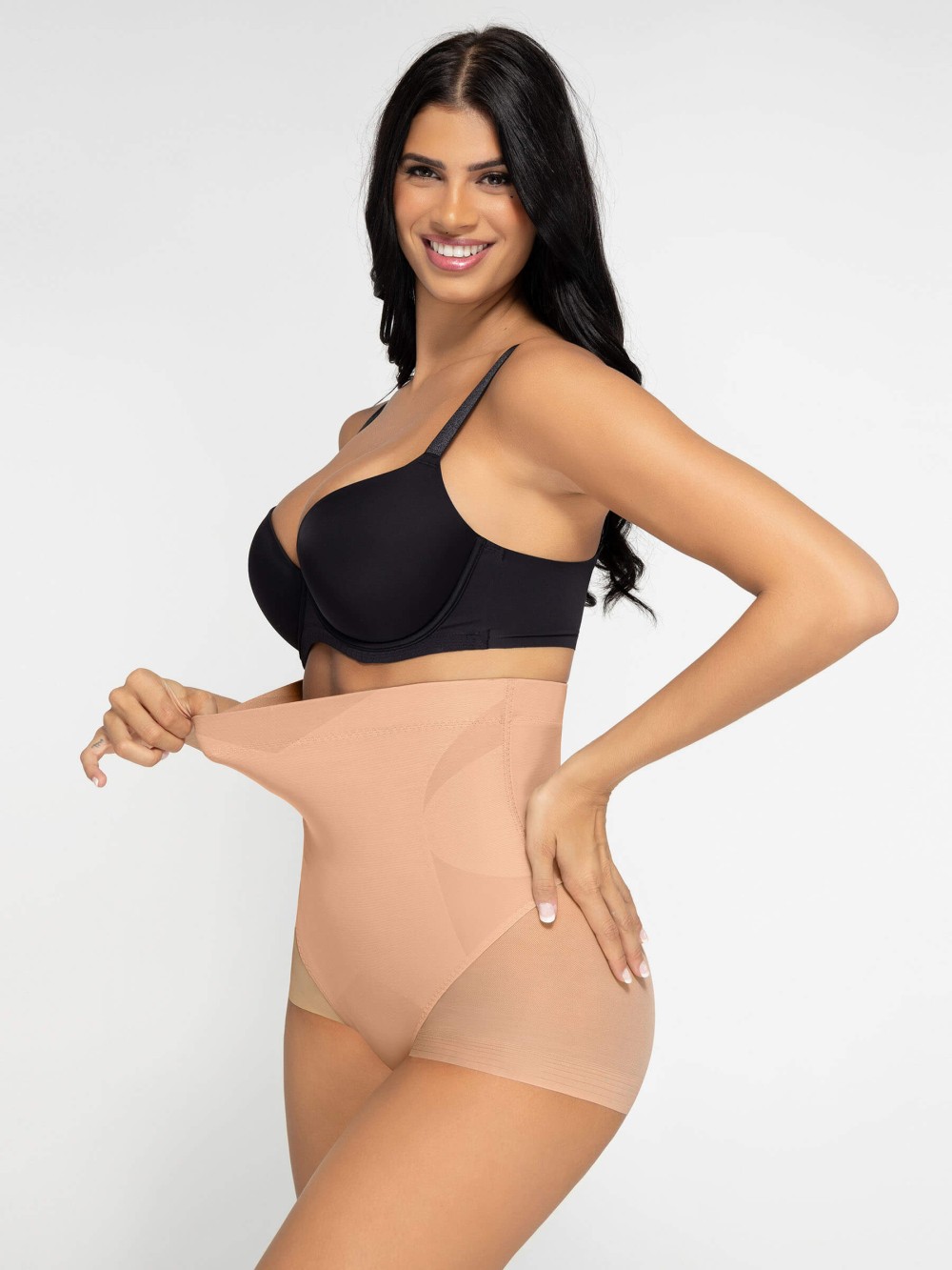 High-Waisted Tummy Control Butt Lifting Shaping Brief