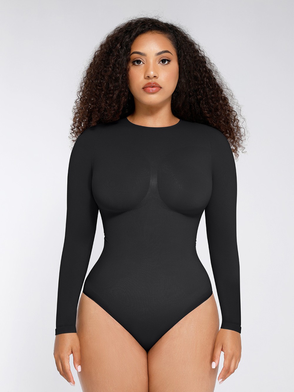 Seamless Bust Support Waist Cinching Tummy Control Bodysuit