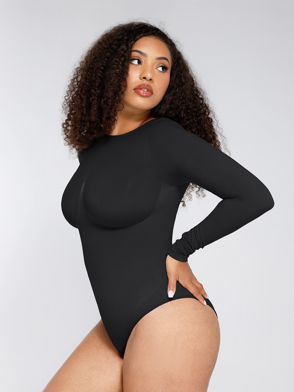 Seamless Bust Support Waist Cinching Tummy Control Bodysuit