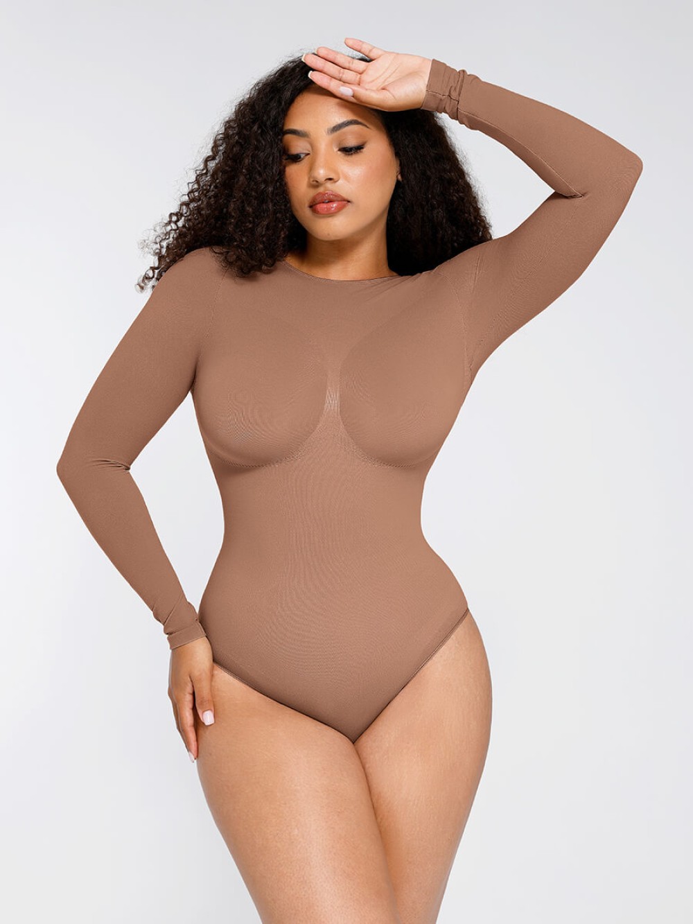 Seamless Waist Cinching Tummy Control Bust Support Shapewear Bodysuit