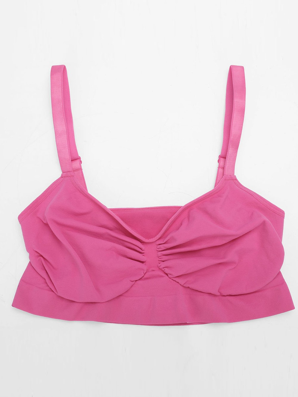 Seamless Shaping Bra with Adjustable Shoulder Straps