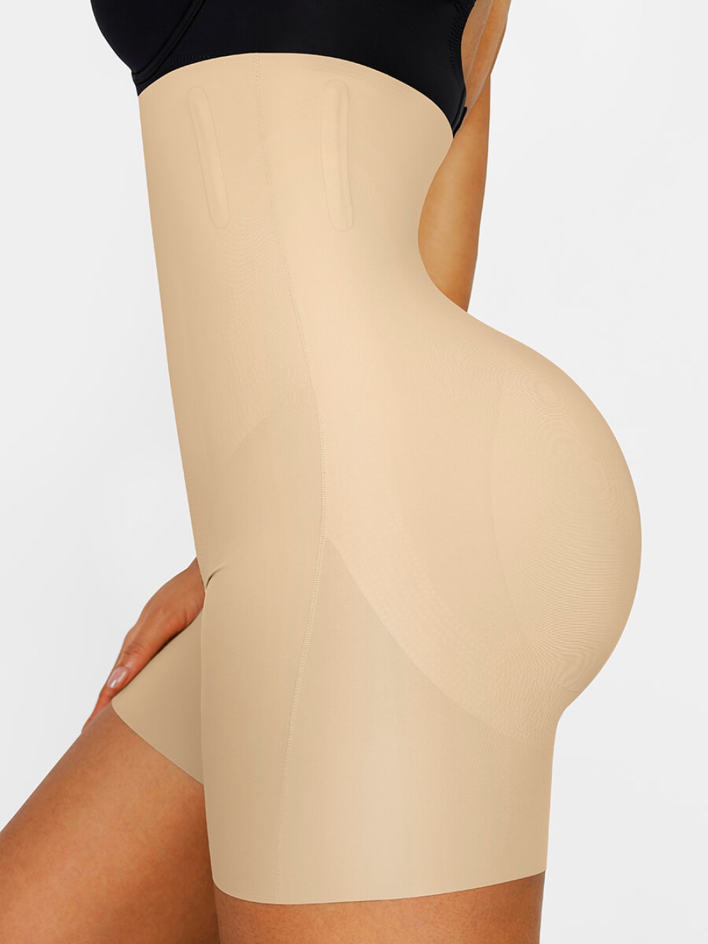 High Waist Butt Lifter Built-in removable buttock pads