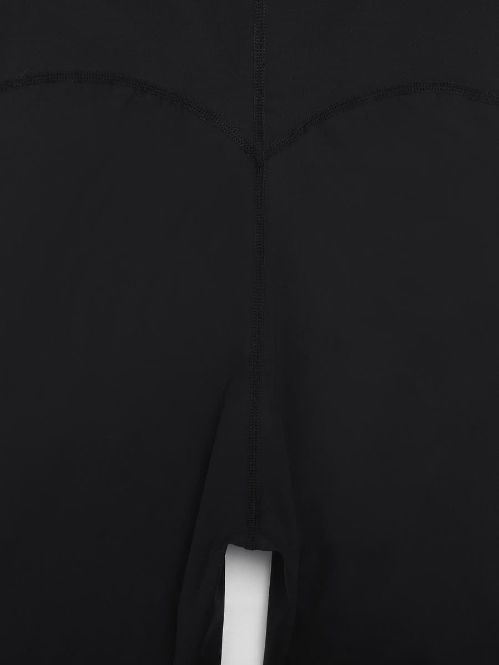 Fashion Zipper Front Slit Sports Sauna Jumpsuit