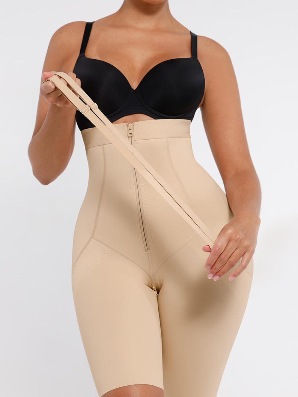 Body Shaper clips inside for post-operative wear