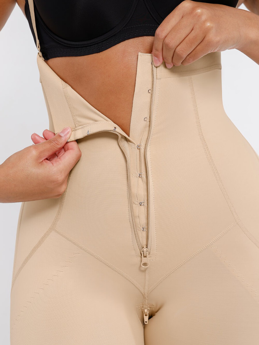 Body Shaper clips inside for post-operative wear